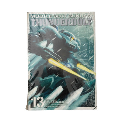 Official cover of Mobile Suit Gundam Thunderbolt, Vol. 13 by Yasuo Ohtagaki, a genuine imported manga volume.