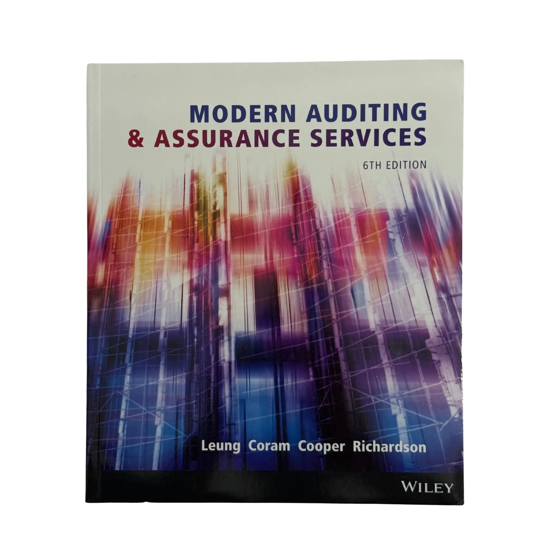 Modern Auditing and Assurance Services by Leung (2014) original accounting textbook cover