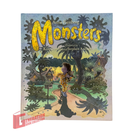 Monsters by Anna Fienberg original children's book cover art