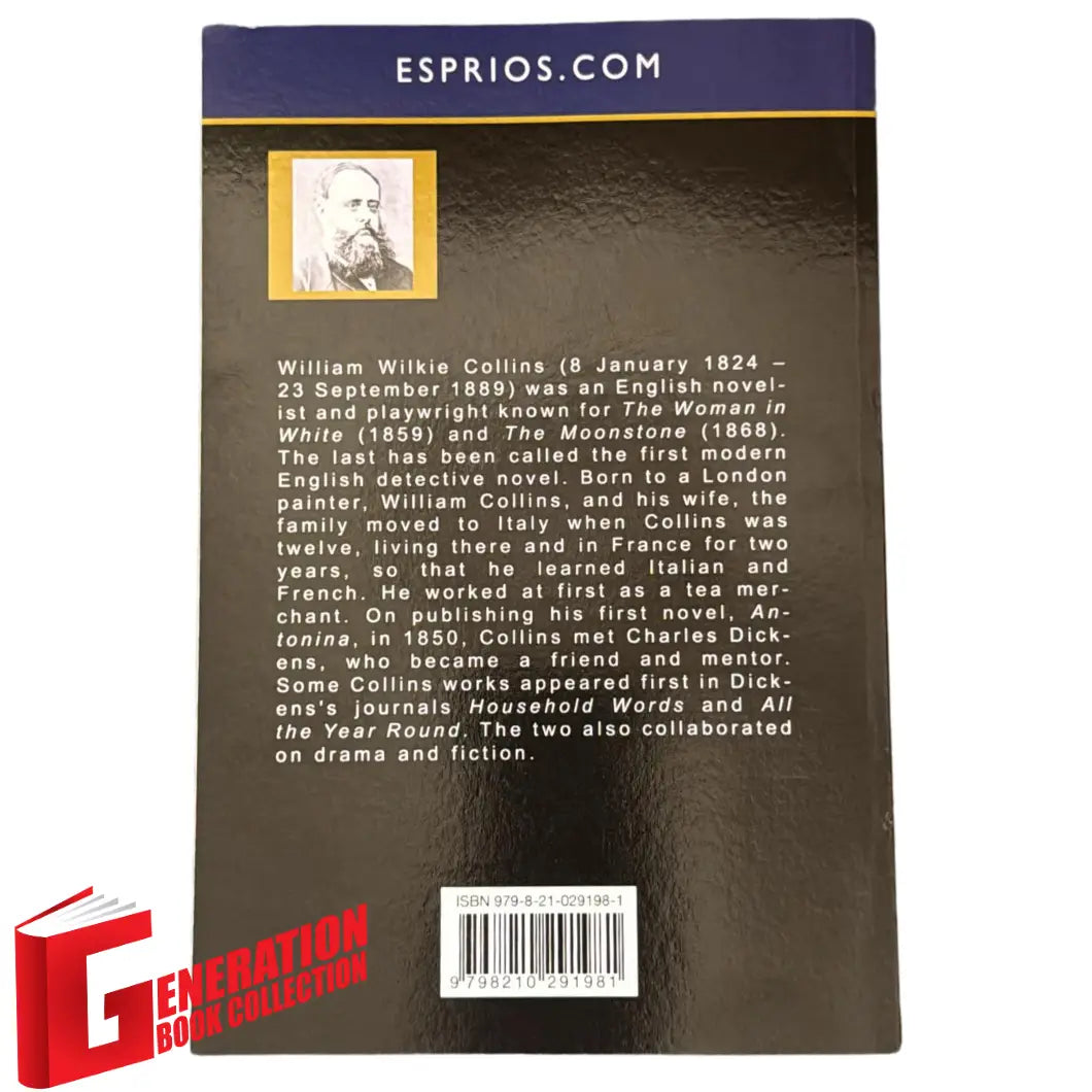 Back cover details of My Lady's Money imported edition