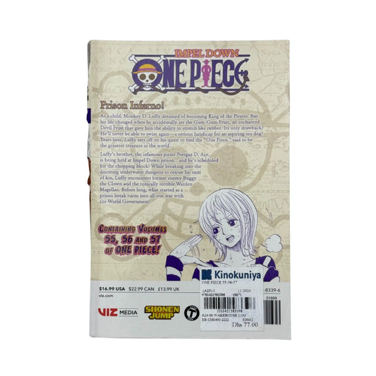 One Piece (Omnibus Edition), Vol. 19: Includes vols. 55, 56 & 57 (19)