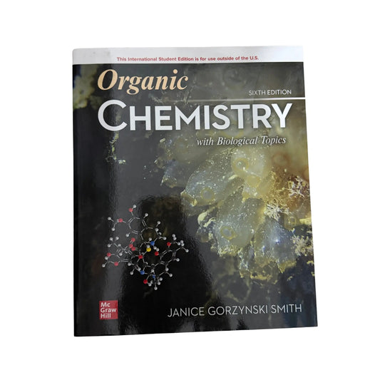 Organic Chemistry with Biological Topics