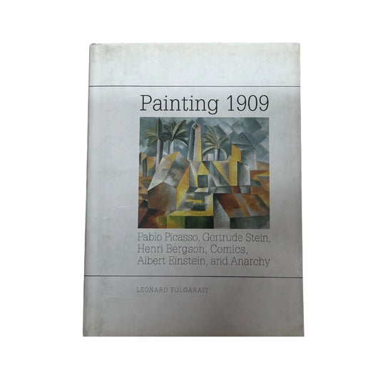 Book cover of 'Painting 1909' with abstract artwork and text on a white background