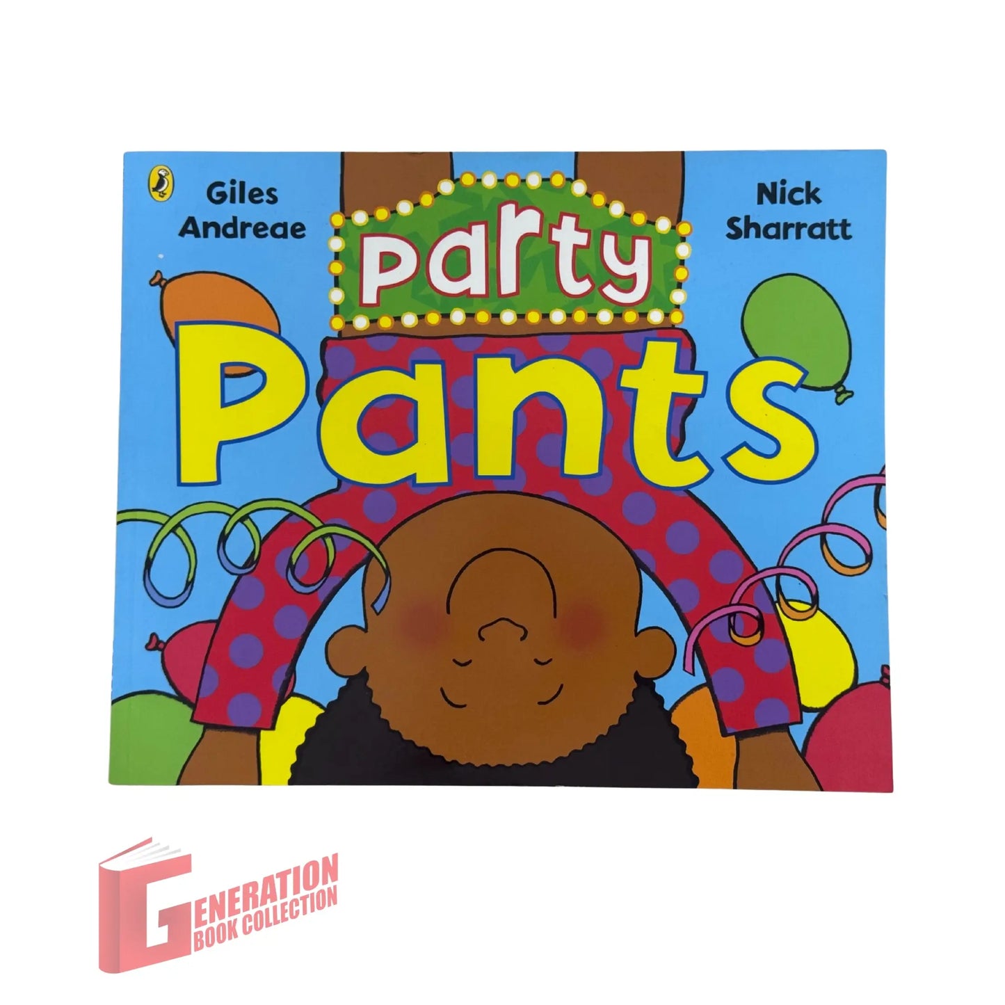 Party Pants by Giles Andreae original children's picture book cover