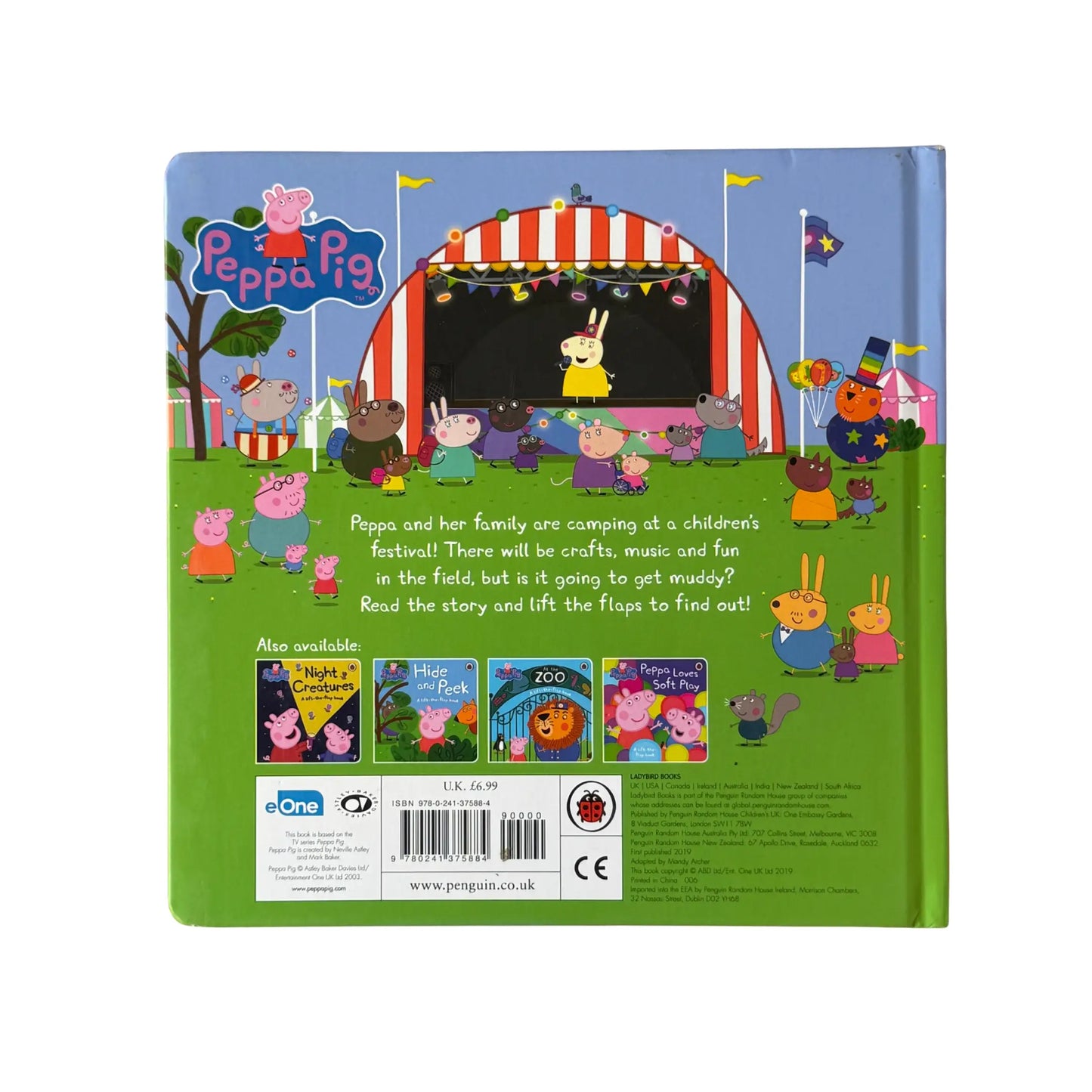 Peppa Pig: Peppa's Muddy Festival: A Lift-the-Flap Book