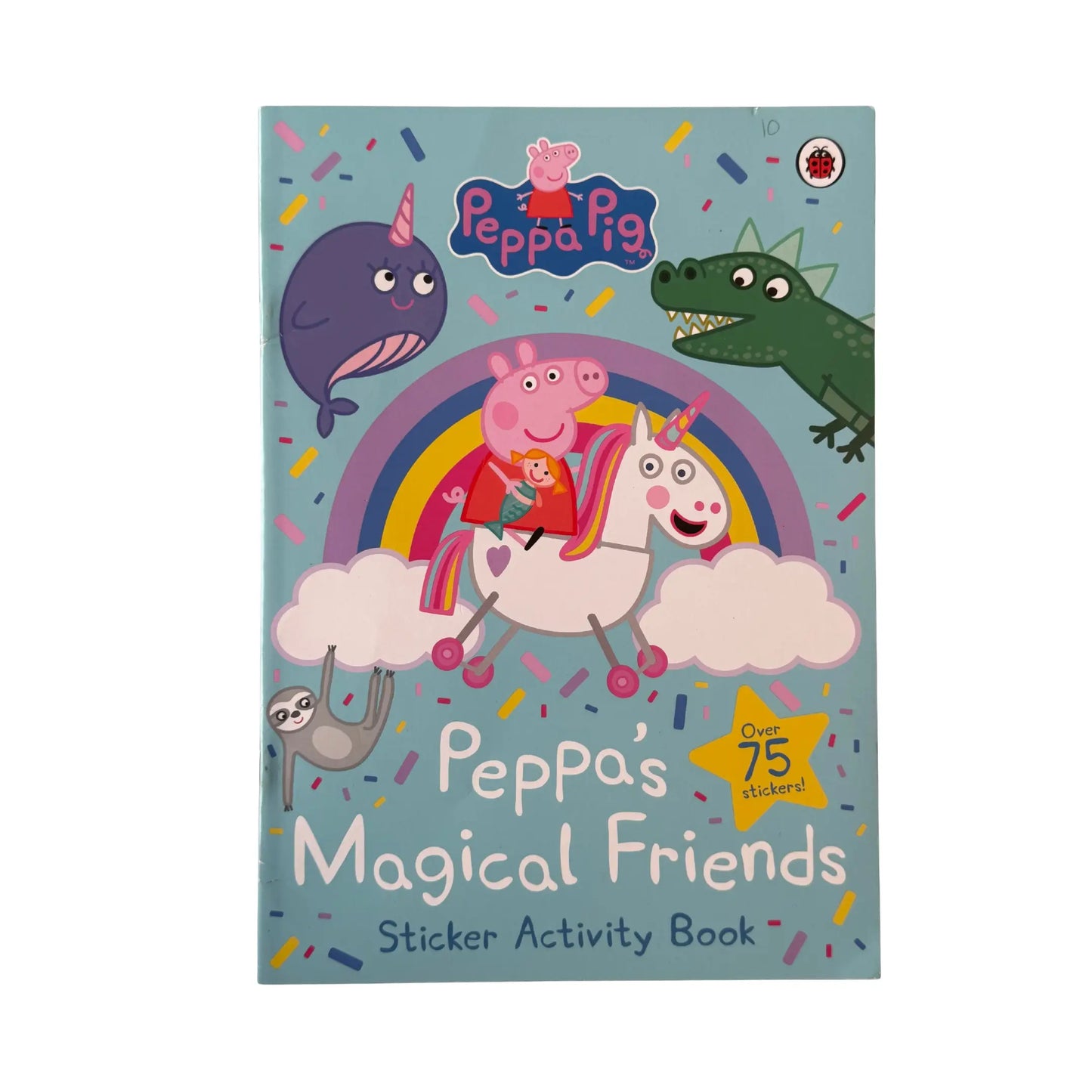 Peppa Pig: Peppa's Magical Friends Sticker Book by Neville Astley original sticker book cover