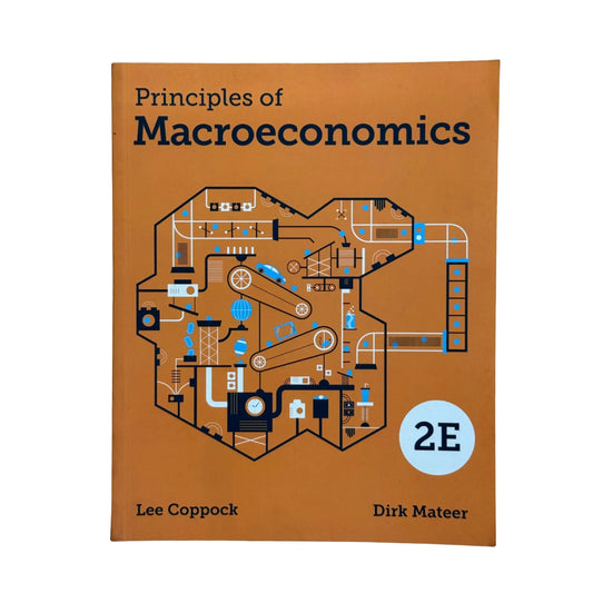 Principles of Macroeconomics by Lee Coppock original academic economics textbook cover