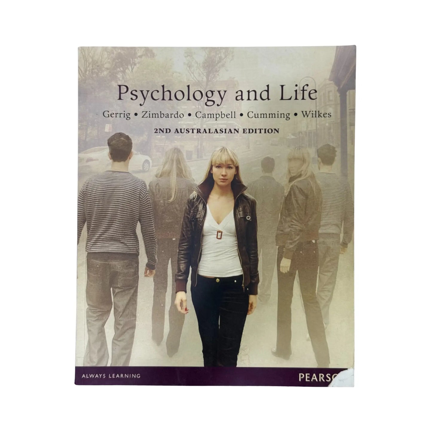 Psychology and Life (Australasian Edition) by Richard J. Gerrig original academic psychology textbook cover