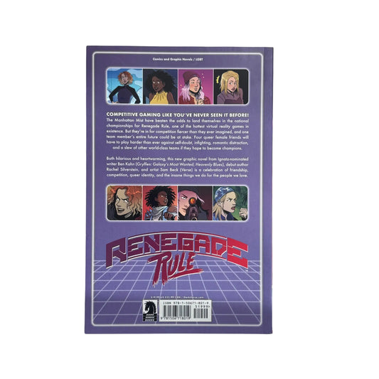 Back cover details of Renegade Rule imported edition