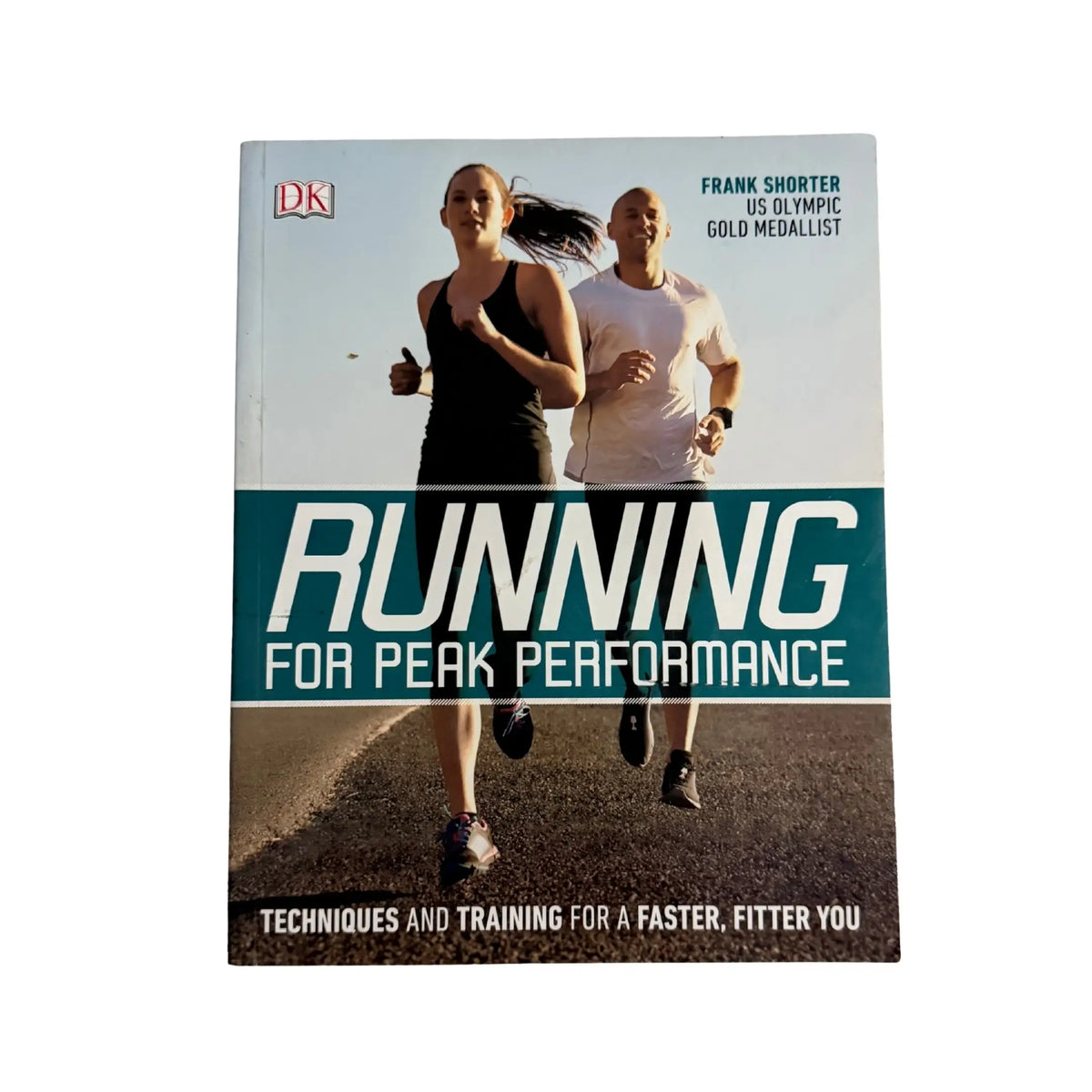 The front cover of Running for Peak Performance by Joshua Kozak, available as an original imported copy at Generation Books Collection Pakistan.