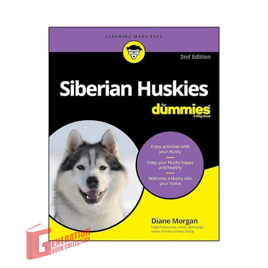 Siberian Huskies For Dummies by Morgan Diane original book cover