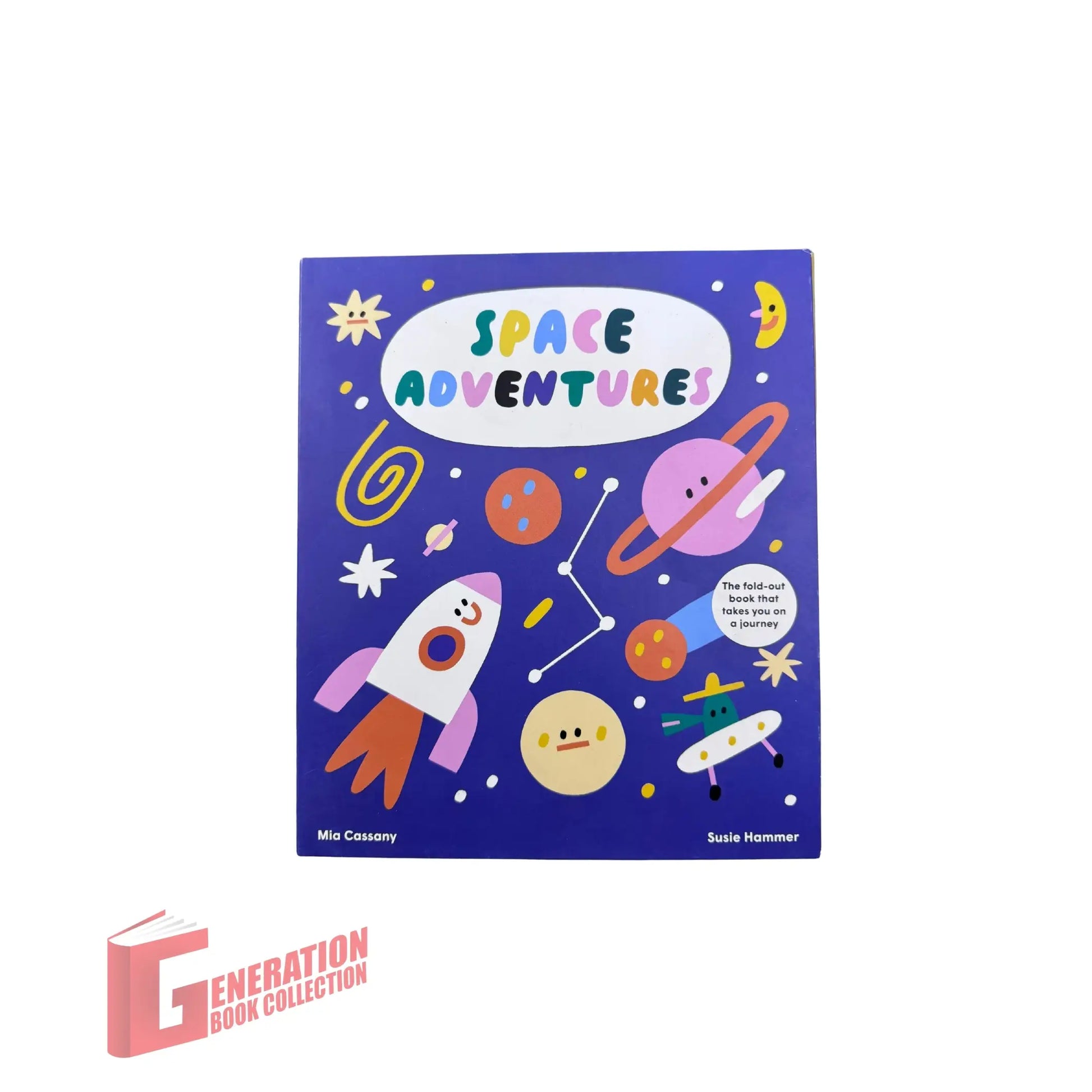 Space Adventures by Mia Cassany original children's book cover