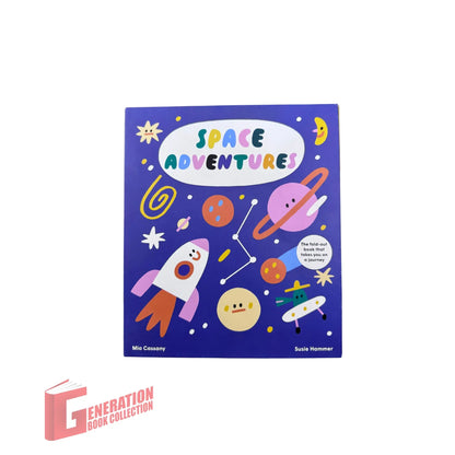 Space Adventures by Mia Cassany original children's book cover
