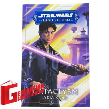 Official front cover of Star Wars: Cataclysm by Lydia Kang, a genuine imported science fiction novel from The High Republic.