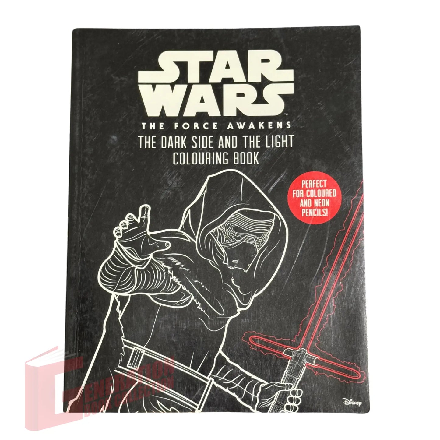 Star Wars: Episode VII Dark Side and the Light official colouring book cover