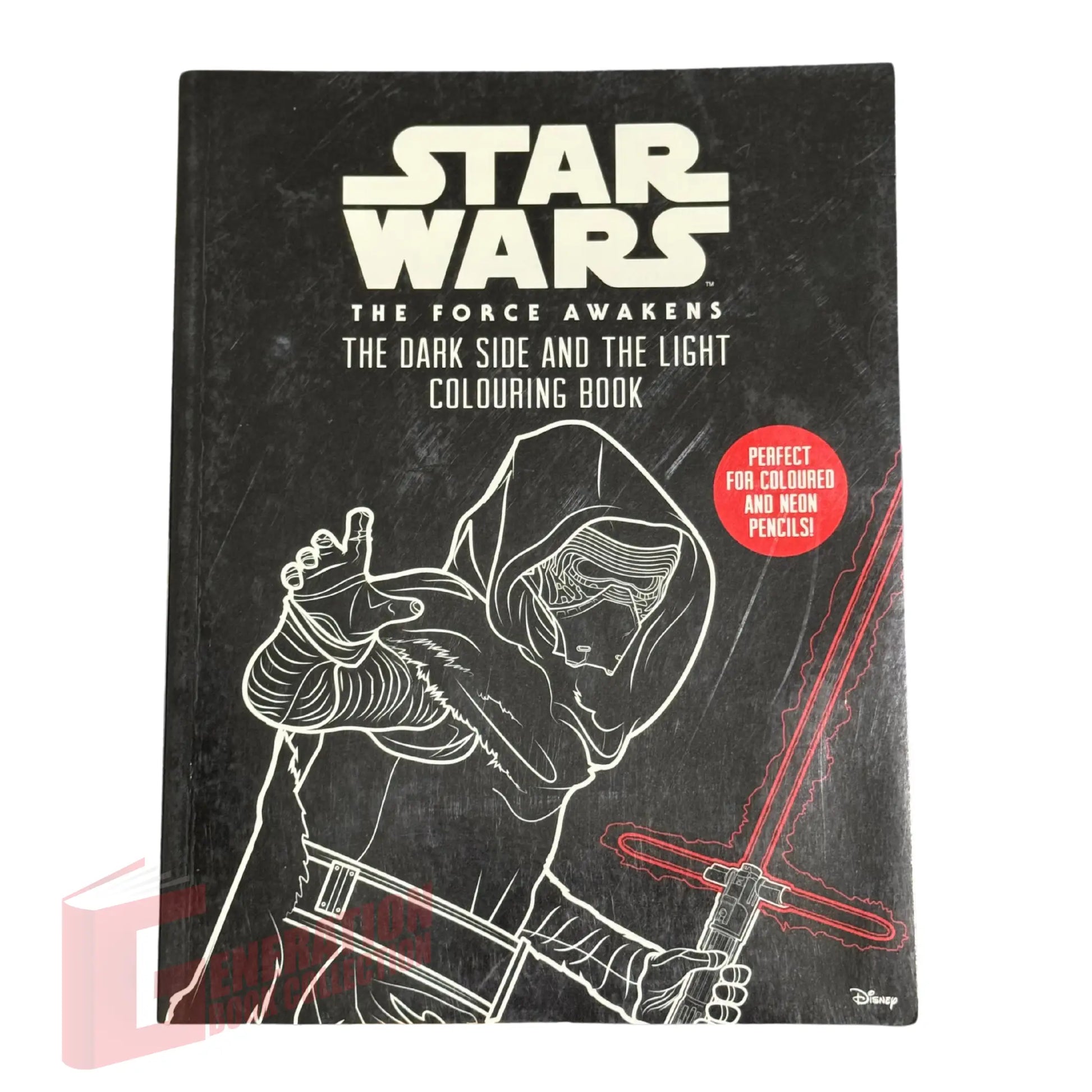 Star Wars: Episode VII Dark Side and the Light official colouring book cover