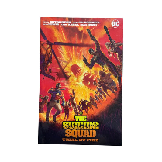 Suicide Squad: Trial by Fire (New Edition) by John Ostrander original DC graphic novel cover