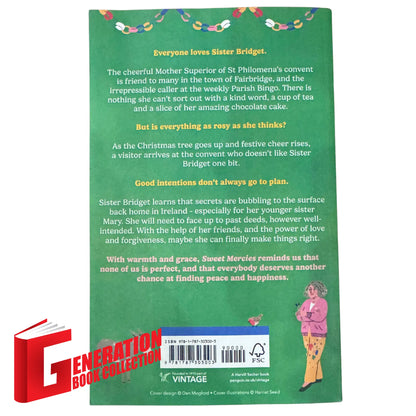 Back cover details of Sweet Mercies imported edition