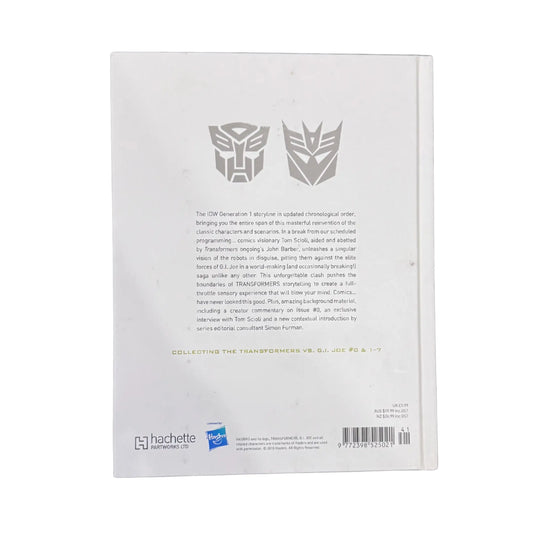 TRANSFORMERS THE DEFINITIVE G1 COLLECTION VL:73 TRANSFORMERS VS GI JOE PART 1