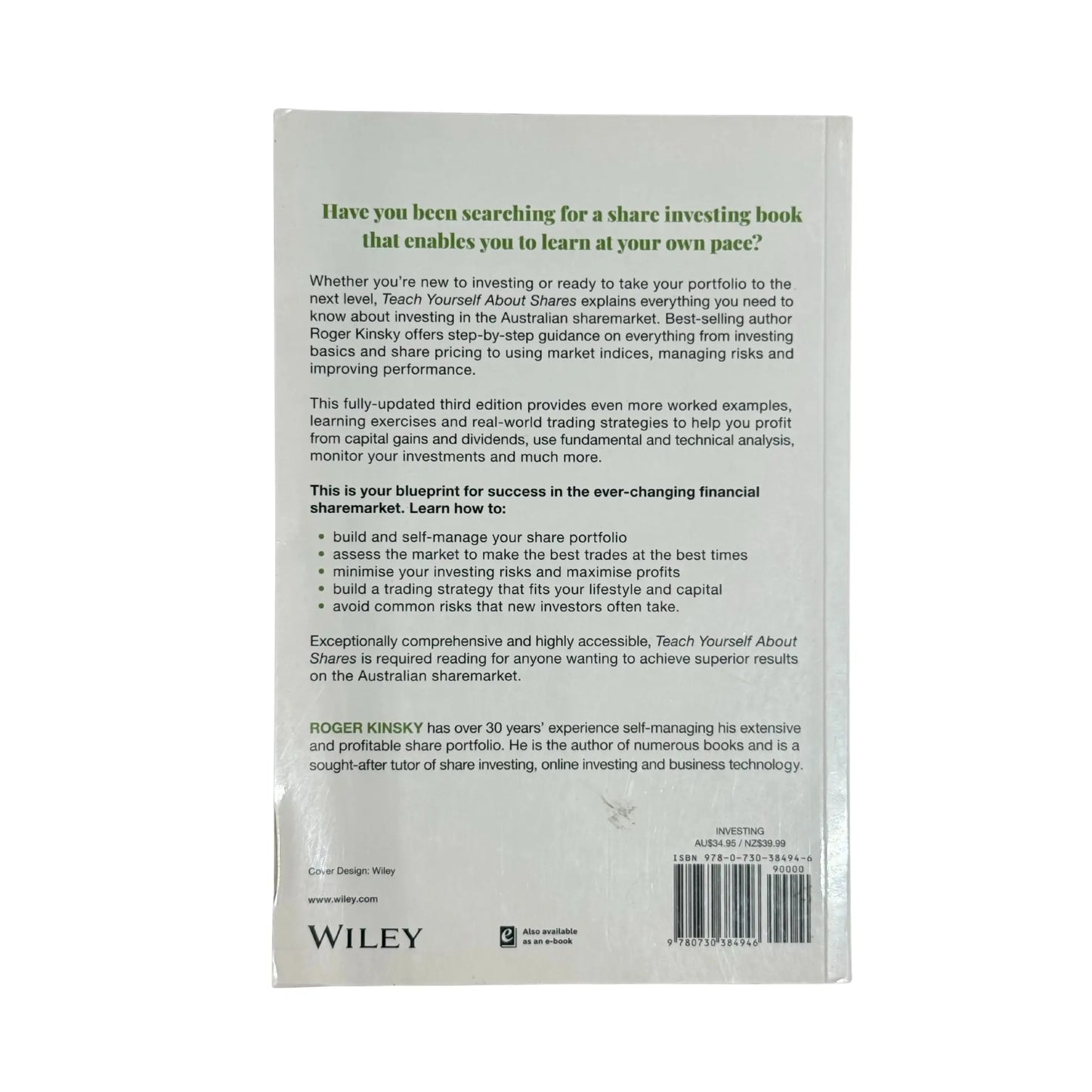 Teach Yourself About Shares: A Self-help Guide to Successful Share Investing