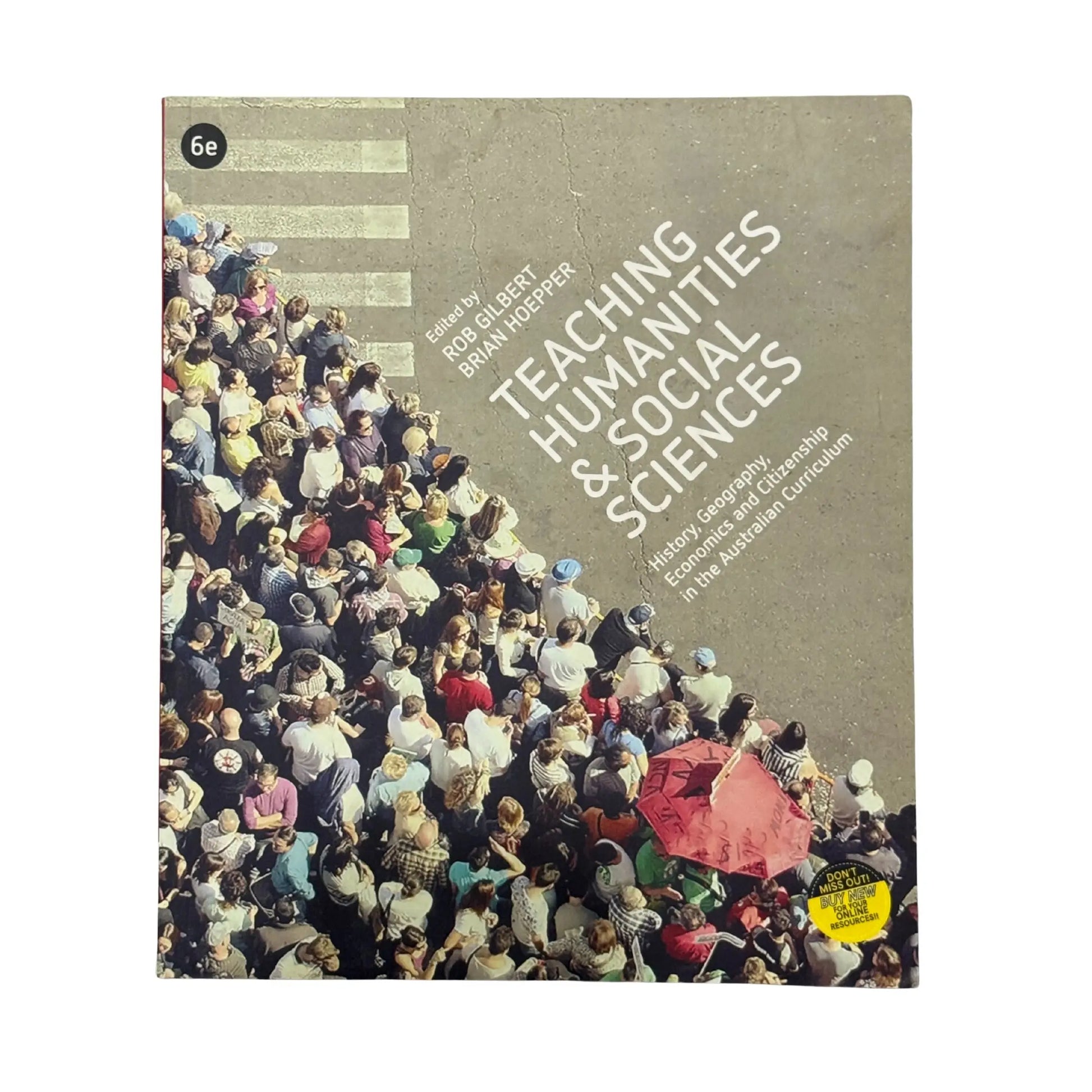 Teaching Humanities and Social Sciences by Brian Hoepper original educational textbook cover