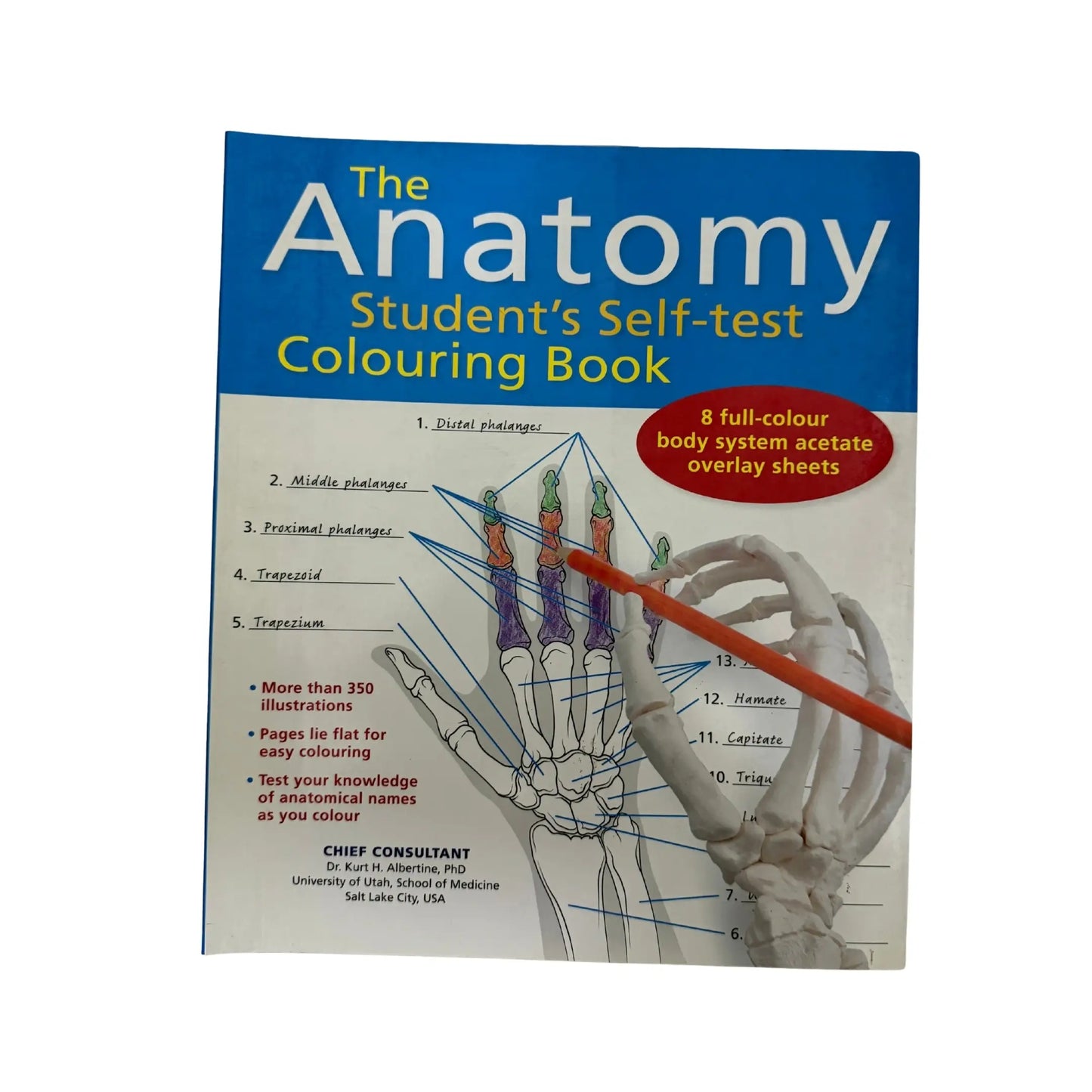 The Anatomy Student's Self-test Colouring Book