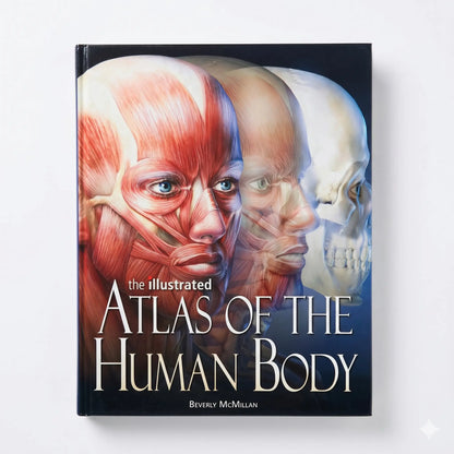 The Illustrated Atlas of the Human Body by Beverly McMillan – Comprehensive Visual Guide to Human Anatomy