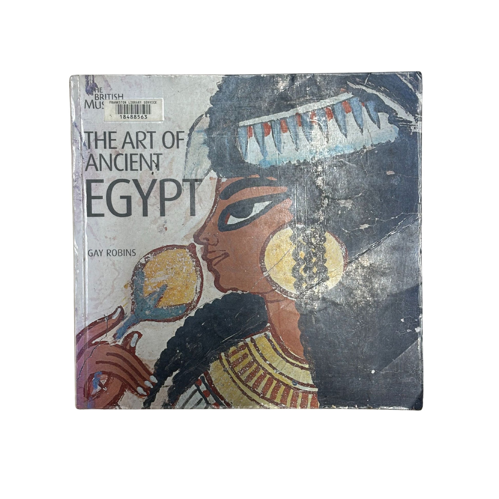The Art of Ancient Egypt by Gay Robins original art history book cover