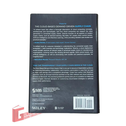 The back cover and synopsis of the original The Cloud-Based Demand-Driven Supply Chain book.