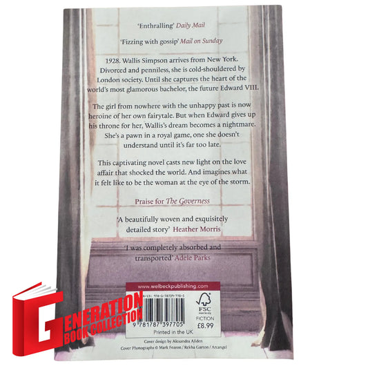 Back cover details of The Duchess imported edition