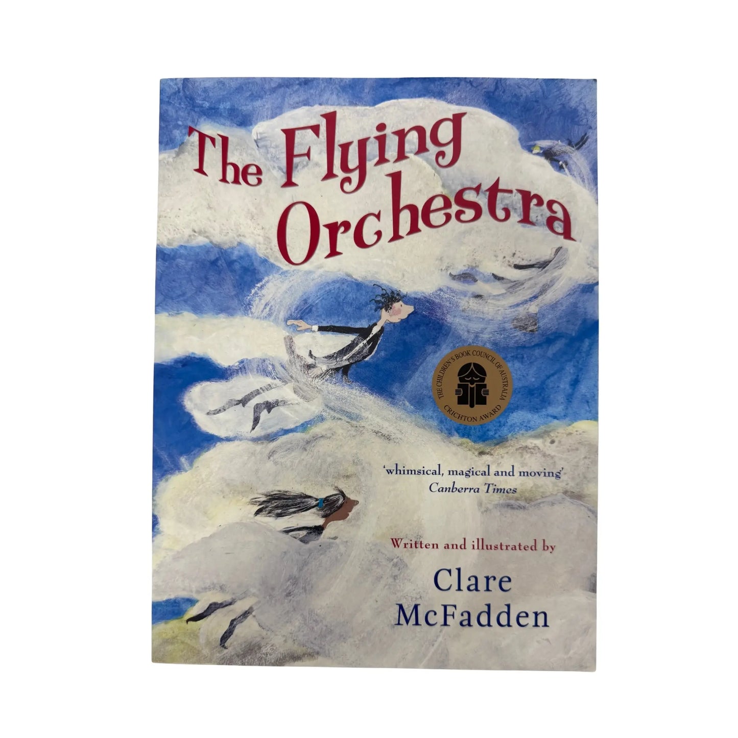 The Flying Orchestra by Clare McFadden original picture book cover
