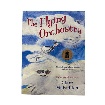The Flying Orchestra by Clare McFadden original picture book cover