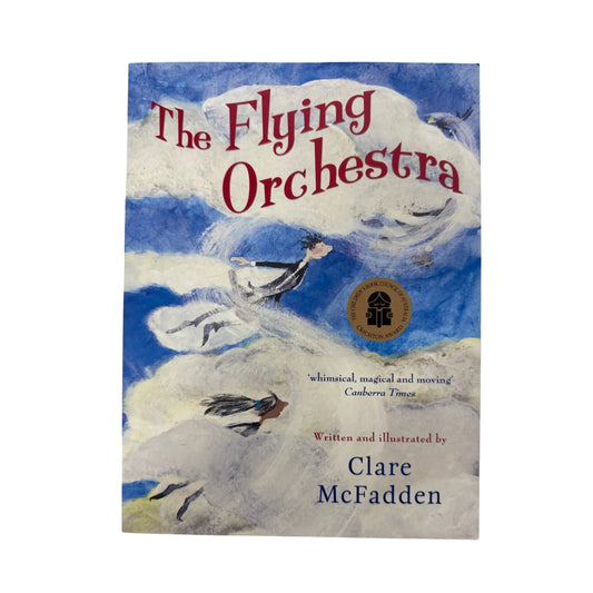 The Flying Orchestra by Clare McFadden original picture book cover