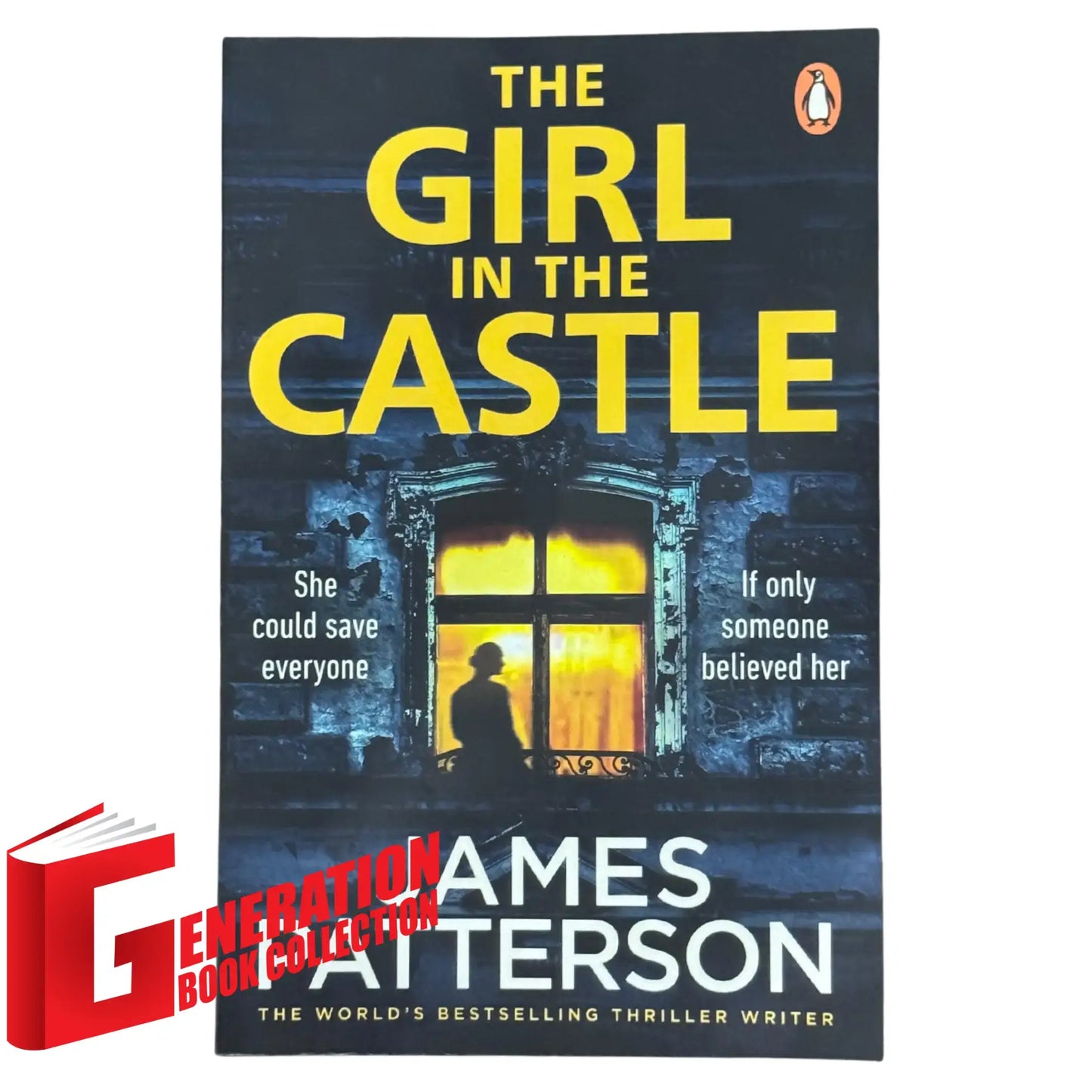 The Girl in the Castle by James Patterson original book cover design