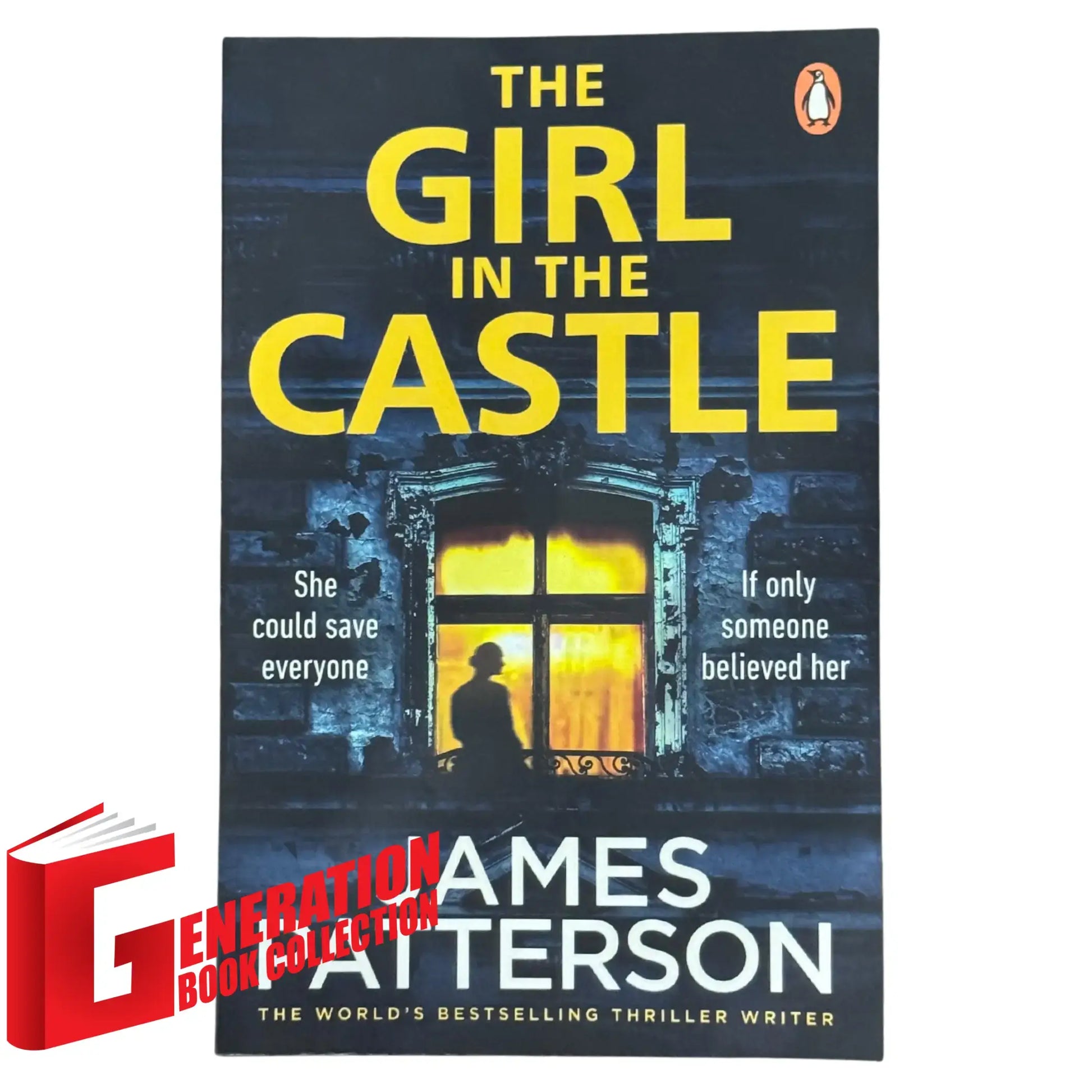 The Girl in the Castle by James Patterson original book cover design