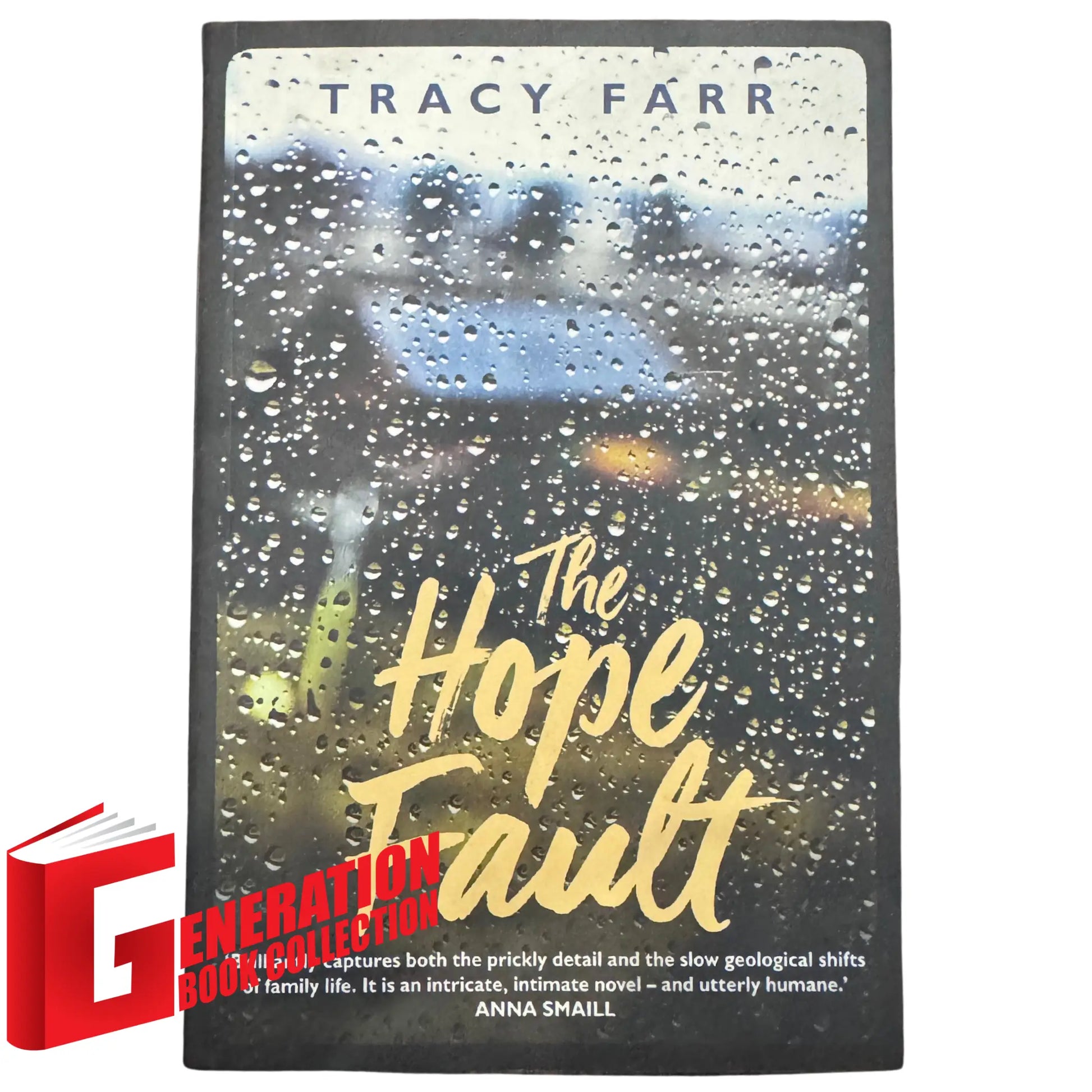 The Hope Fault by Tracy Farr original contemporary fiction cover design