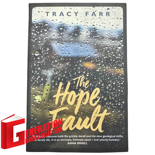 The Hope Fault by Tracy Farr original contemporary fiction cover design