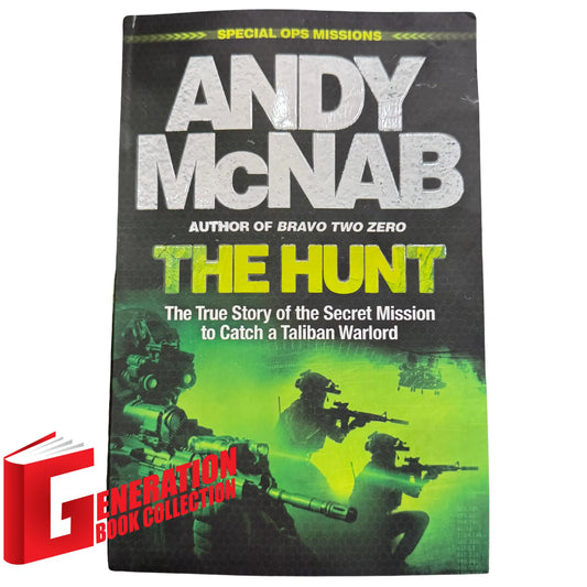 The Hunt by Andy McNab original book cover design