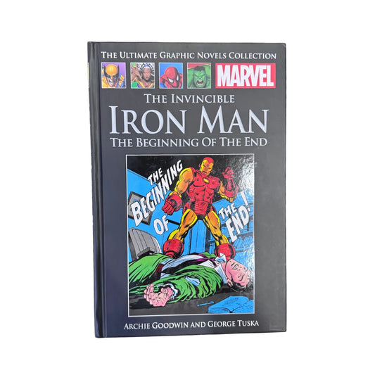 The Invincible Iron Man: The Beginning of the End original comic cover art