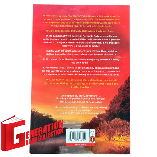 Back cover details of The Last Station imported edition