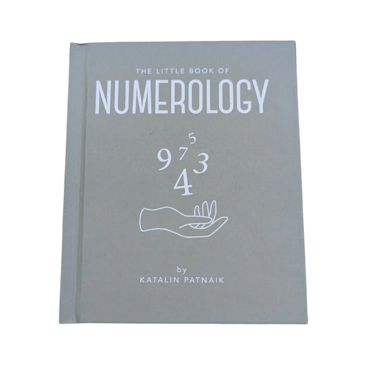 Official front cover of The Little Book of Numerology by Orange Hippo!, a genuine imported spiritual and gift book.