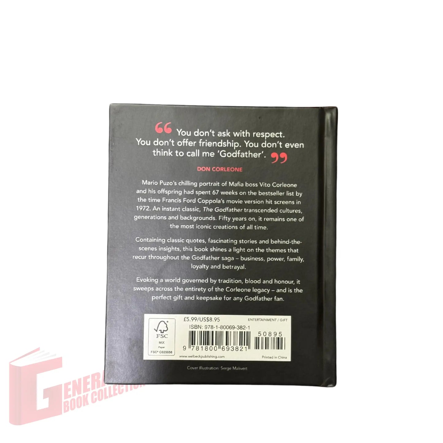The back cover and synopsis of the original The Little Guide to The Godfather book.