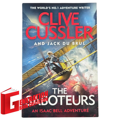 The Saboteurs by Clive Cussler and Jack Du Brul original thriller novel cover