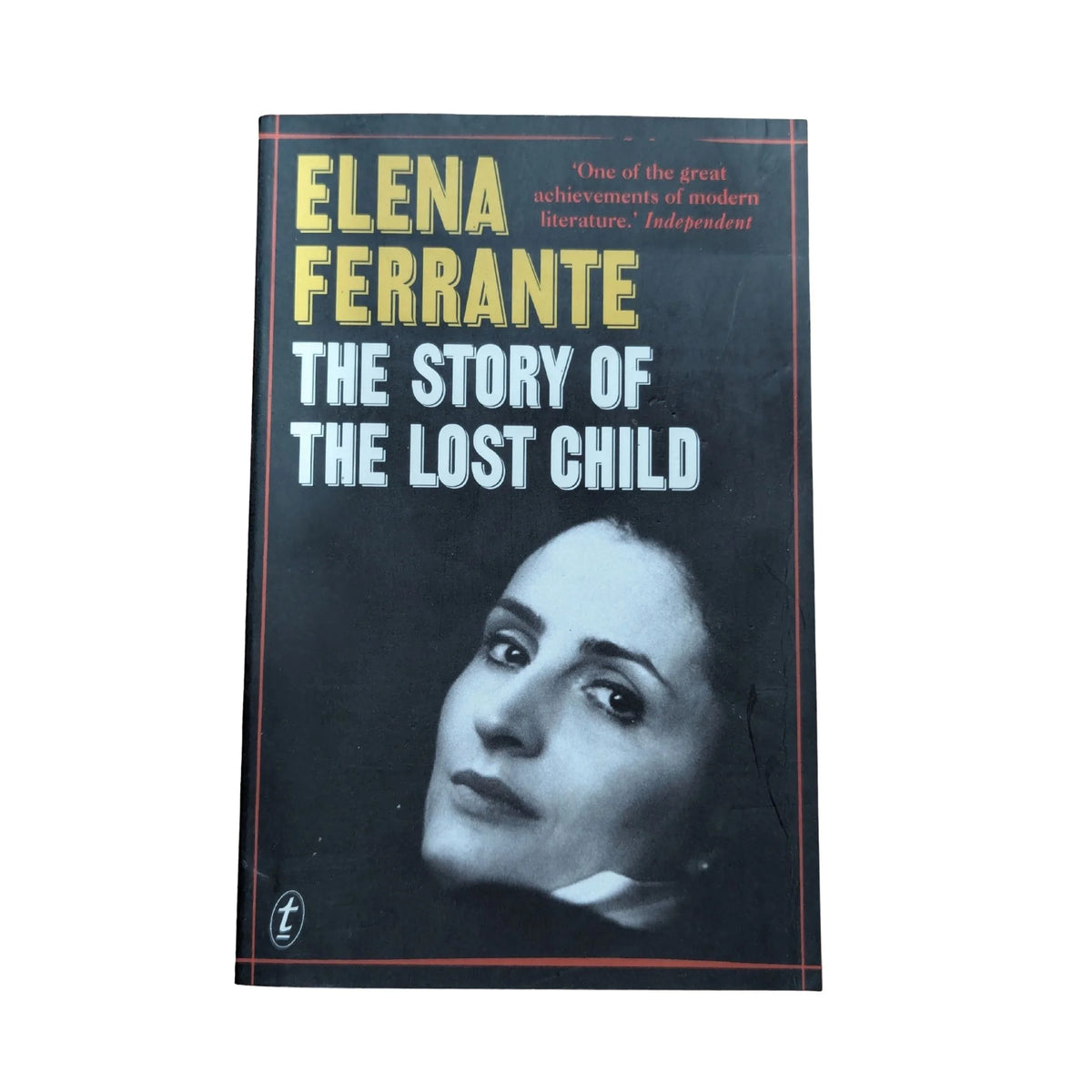 Front cover of The Story of the Lost Child by Elena Ferrante, the fourth Neapolitan novel.