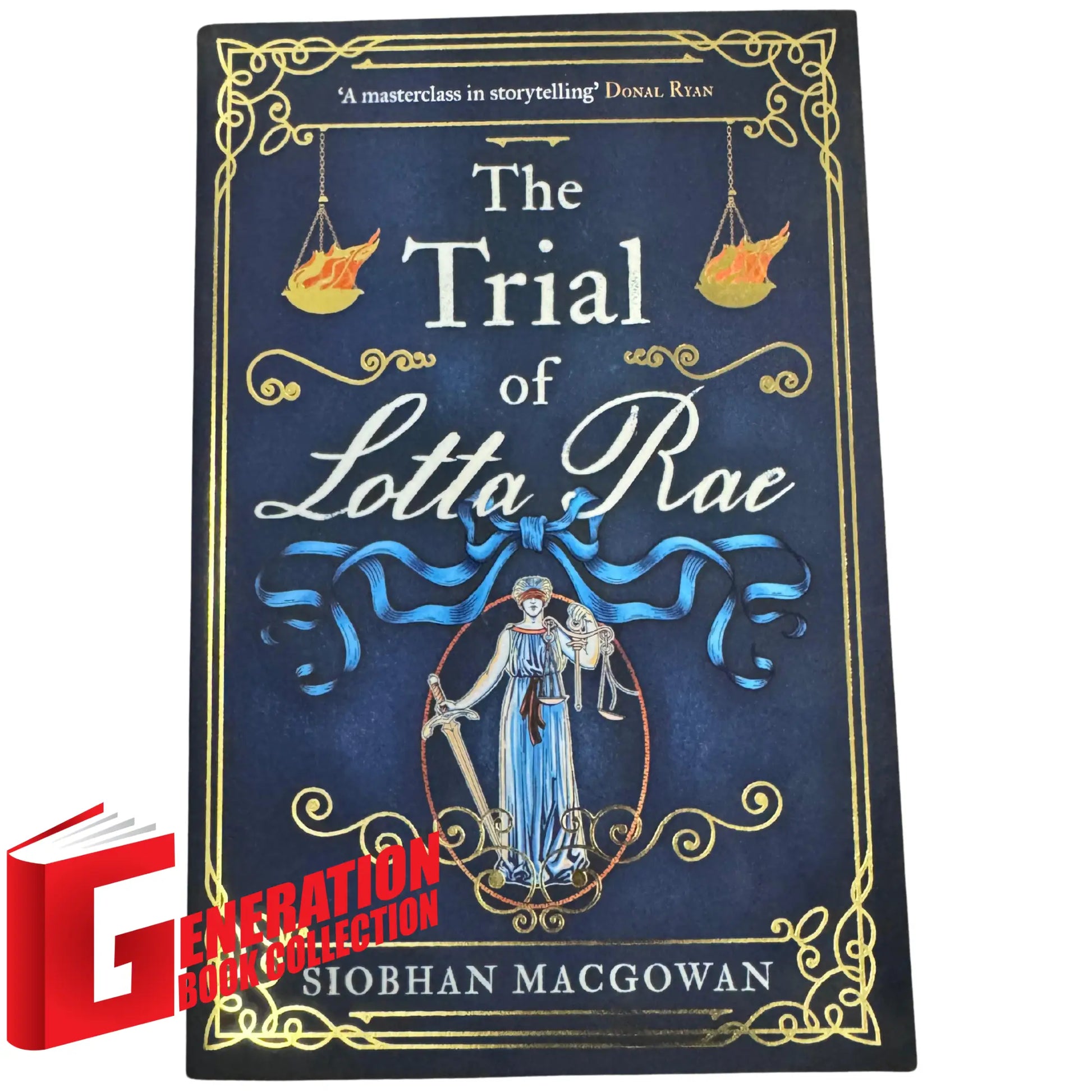 The front cover of The Trail Of Lotta Rae by Siobhan Macgowan, available as an original imported copy at Generation Books Collection Pakistan.