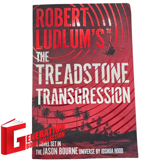 The Treadstone Transgression by Robert Ludlum original spy thriller cover design