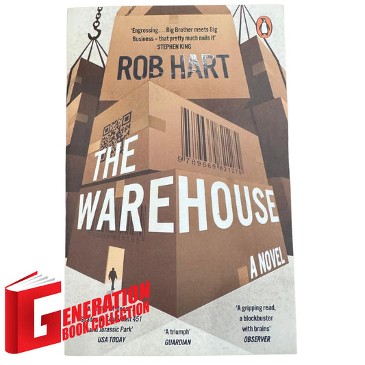 The Warehouse by Rob Hart original dystopian thriller book cover