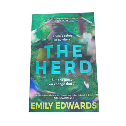 Front cover of The Herd by Emily Edwards, published by Bantam Press.
