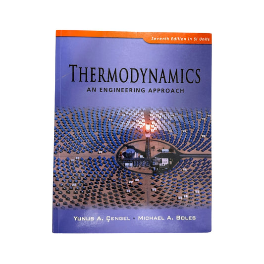 Thermodynamics An Engineering Approach