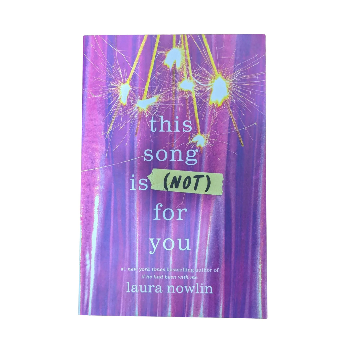 Front cover of This Song Is (Not) for You by Laura Nowlin, a young adult novel about music, friendship and love